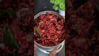 Beetroot thoran kerala style beetroot keralastyle [upl. by Enrico655]