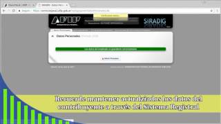 SiRADIG Trabajador  Generar y presentar F572 WEB [upl. by Sikras930]