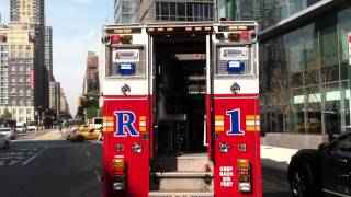 FDNY  Rescue 1 At Box 0930  52912 [upl. by Olimpia]