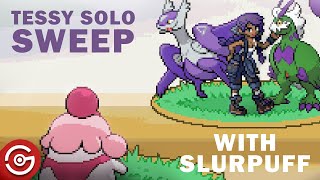 Solo Sweep Tessy Gym 7  Pokemon Unbound Insane Mode V210 [upl. by Allmon]