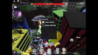 Roblox tower heroes defeating Expert Demolitionist [upl. by Margot]