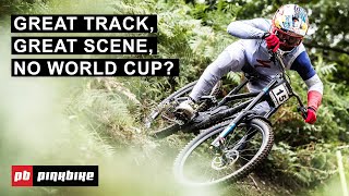 Why World Cup DH Racing Wont Be Coming To Your Favourite Track  Racing Rewind [upl. by Aitnyc247]