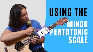 HOW TO USE The Minor Pentatonic Scale on the Guitar [upl. by Iew]