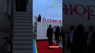 🔴SSudans President Salva Kiir has arrived in Kigalito attend the inauguration of President Kagame [upl. by Laerol836]