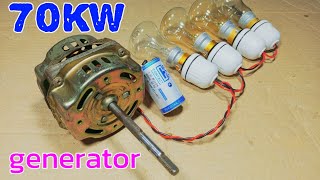 Self Running free energy generator How to make free energy generator at home free [upl. by Nolyak914]