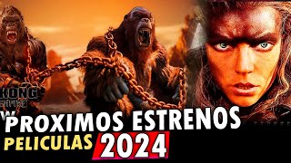 Estrenos de CINE 2024  Películas más esperadas Fechas Trailers sin spoiler [upl. by Mendez]