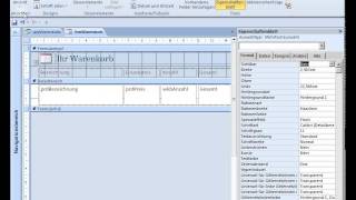 DB05UE10 Datenbanken mit MS Access LE05 Relationales Modell 2 Teil10 Formular Warenkorb [upl. by Jepum]