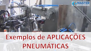 Exemplos de automação industrial pneumática [upl. by Nauqes789]