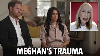 Harry was ‘wary amp anxious’ as Meghan opened up on ‘online bullying’ says body language expert [upl. by Siulegroj219]