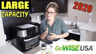 GoWISE USA Air Fryer Mojave Dehydrator Review and Demonstration 2020  Ribeye Steak [upl. by Julieta]