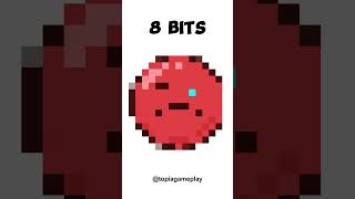 64 bits 32 bits 16 bits 8 bits 4 bits 2 bits 1 bit 12 bit 14 bit  Crying Red Ball shorts [upl. by Haron165]