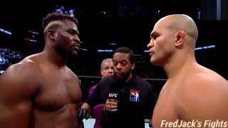 Francis Ngannou asked Dana White for title fight after beating Junior dos Santos  UFC Fight Night [upl. by Dymoke]