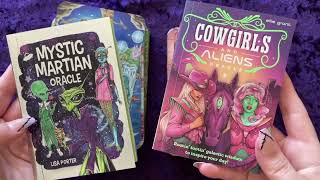 Comparing Alien Oracle Decks Mystic Martian vs Cowgirls and Aliens [upl. by Columbus]