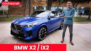 BMW X2  iX2 2024  Prueba  Test  Review en español  cochesnet [upl. by Furtek79]