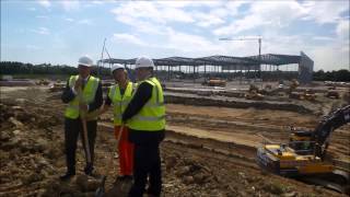 Sneak peek at new John Lewis distribution centre on Magna Park [upl. by Ivonne532]