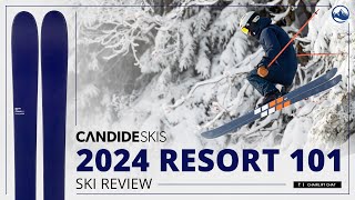 2024 Candide Skis Resort 101 Ski Review with SkiEssentialscom [upl. by Bradman865]