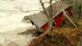 landslide in Tokeland WA area [upl. by Rratsal]