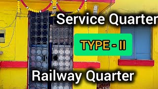 Type II Railway Quarter Full View Inside  Service Quarter  Group C amp D Railway Staff Quarter [upl. by Dituri]