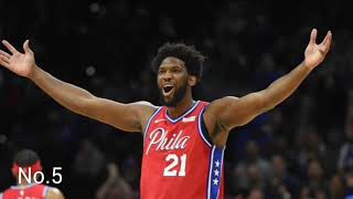 Joel Embiid Top 10 Dunks of his Career [upl. by Declan]