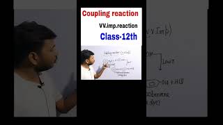 Coupling reaction chemistry class12 important reaction [upl. by Nork]