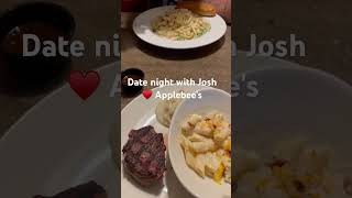 Enjoy a little short clip of date night at Applebees datenight dates fancylike [upl. by Onaicram]