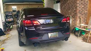 Chevy SS with custom exhaust with SpinTech 9000s mufflers [upl. by Padegs]