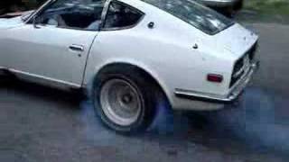 Datsun 240Z Burnout [upl. by Shanta813]