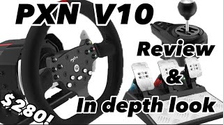 Is PXN V10 a Better Budget Wheel than the Logitech Sim Wheels [upl. by Ellienad]