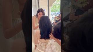 Bride wants a Short hair for their reception  Cutting Bride’s Hair short for a New Beginning Viral [upl. by Loresz]