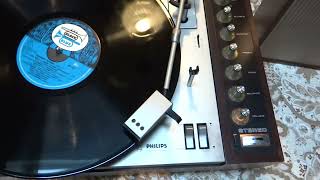 philips GF 808 Electrophon turntable From 1973 Test [upl. by Acihsay]