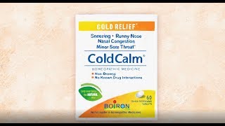 Cold Symptoms Try Boiron ColdCalm [upl. by Kay]