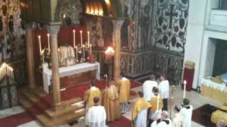 BENEDICTION Nuntius Apostolico Mgr Bacque Pontifical Latin Mass  Amsterdam AVE MARIA BACH GOUNOD [upl. by Yvor]