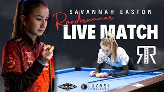 Predator World Juniors 10 Ball Championship  Savannah Easton vs Laquiesha Clifford [upl. by Nebuer]