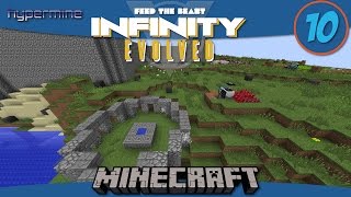 Minecraft Mods How to deal with MineFactory Reloaded sludge in FTB Infinity Evolved  E10 [upl. by Nami566]