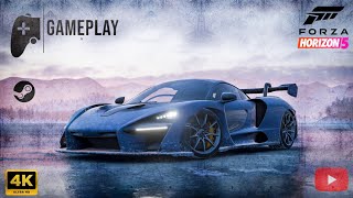 McLaren Senna  Ultimate Speed 4k Gameplay PC  Forza Horizon 5 [upl. by Parshall]