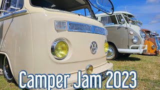 Camper Jam 2023  VW Vans  Camping  Show amp Shine [upl. by Yanehc175]