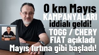 0 km Mayıs kampanyaları fırtına gibi başladı İndirim 0 faiz daha fazla garanti geldi kampanya [upl. by Koziarz]