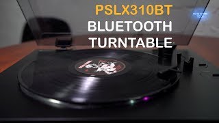 Sony makes vinyl easy with Bluetooth turntable PSLX310BT [upl. by Htebazie]