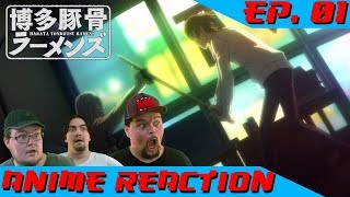 Anime Reaction Hakata Tonkotsu Ramens Ep 01 [upl. by Aicilef]