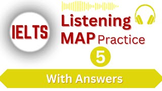 New Map practice IELTS Listening 2024 I Rock festival site Map With answers  IELTS Listening [upl. by Buseck]