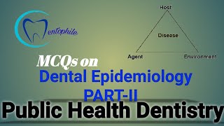 MCQs on Dental Epidemiology PART II  Public Health Dentistry  Dentophile [upl. by Kelsy]