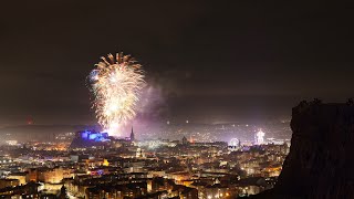 Hogmanay Edinburgh1st Jan 2024 [upl. by Htebzile161]