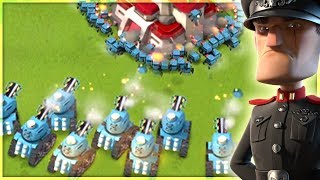 Boom Beach CRITTER CANNONS VS Base Builder NEW Prototroop [upl. by Nnyliak]