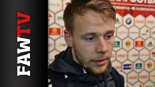 Chris Gunters Belgium post match reaction [upl. by Thibault]