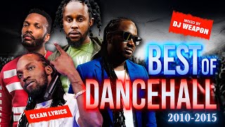 🇯🇲Best of Dancehall Mix 20102015🇯🇲 Clean Lyrics  Movado  Popcaan  Vybz Kartel  IOctane [upl. by Sad]