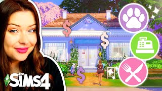 I Tried Running Every Type of Business in The Sims 4 AT THE SAME TIME [upl. by Rosinski]