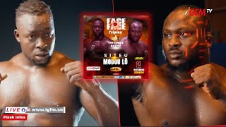 Modou Lo vs Siteu  Suivez le dernier face à face avant le Grand Choc TRIPLEX [upl. by Urana]