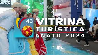 BNTV  VITRINA TURISTICA ANATO 2024  CORPRENSA COLOMBIA [upl. by Boothman]