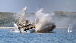 SHIP amp BOAT CRASH COMPILATION  Expensive Boat Fails Compilation  SINKING SHIP [upl. by Cohlier638]