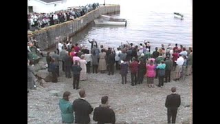 Water Baptism Service Twillingate  NL August 24 1997 [upl. by Deedahs700]